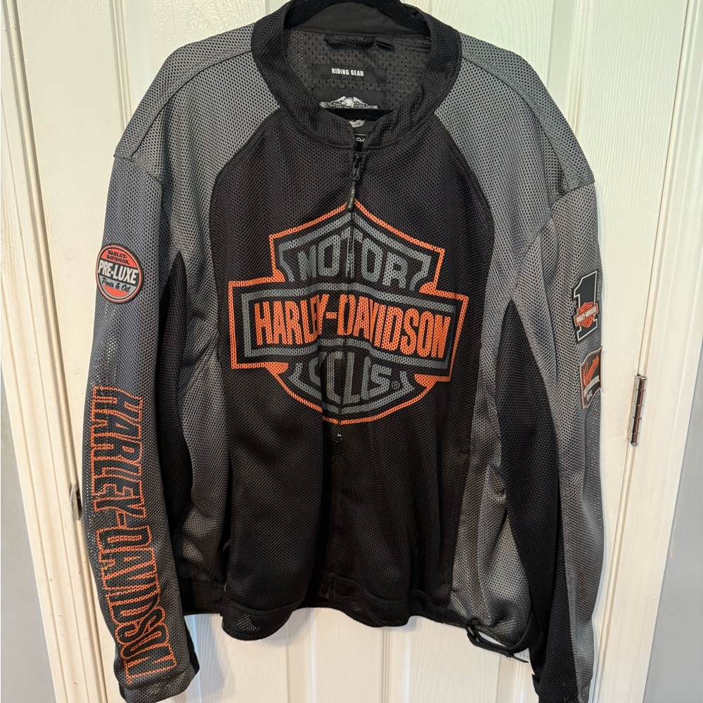 Harley-Davidson Black and Gray Performance Jacket